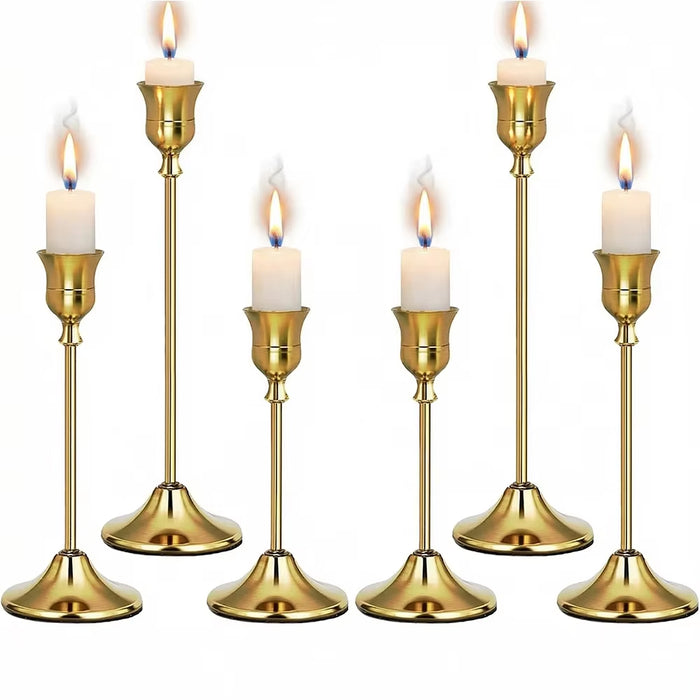 Chandeliers Dorés Vintage — Lot de 3 ou 6