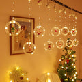 3M10LED Christmas String Lights Santa Claus Window Decoration String Lights Christmas Gift Navidad New Year Home Decoration 2025