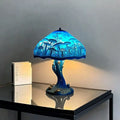 Flower Mushroom Night Light Resin Carved Atmosphere Lamp Led Table Lamp Bedroom Living Room Home Decoration Gift