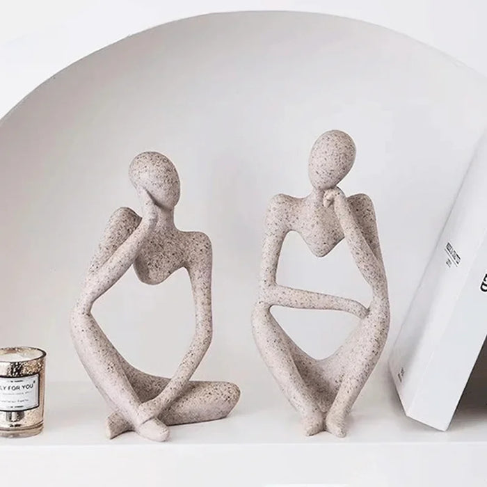 Statuette Le Penseur — Style Nordique