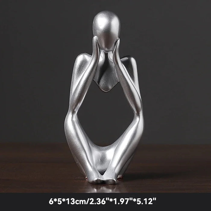 Statuette Le Penseur — Style Nordique
