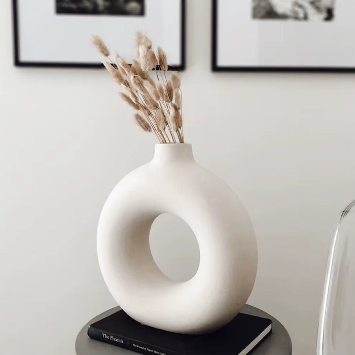 Vase Donut en Céramique